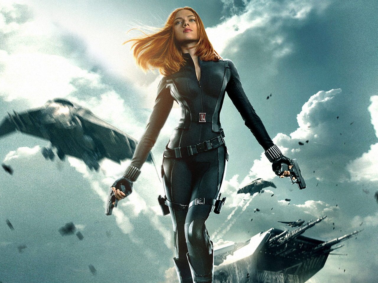 Screenshot №1 pro téma Captain America The Winter Soldier - Black Widow 1280x960