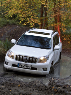 Sfondi Toyota Land Cruiser Prado 240x320