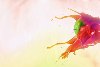 Apple Splash Wallpaper for Android, iPhone and iPad