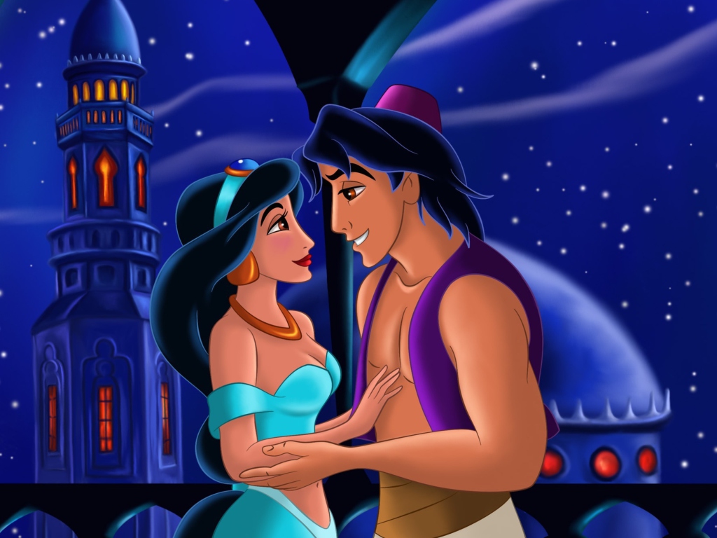 Aladdin Walt Disney wallpaper 1024x768