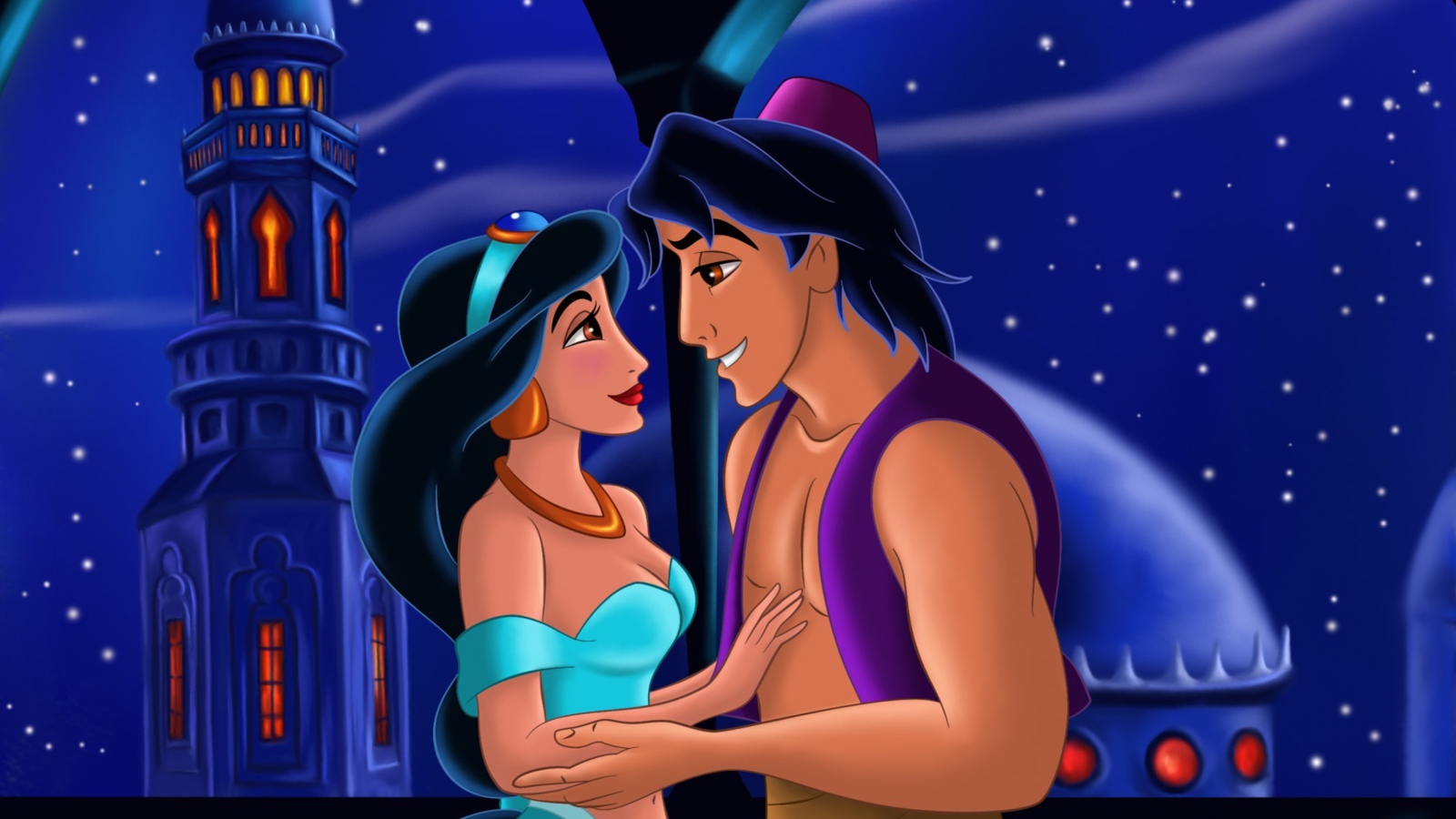 Обои Aladdin Walt Disney 1600x900