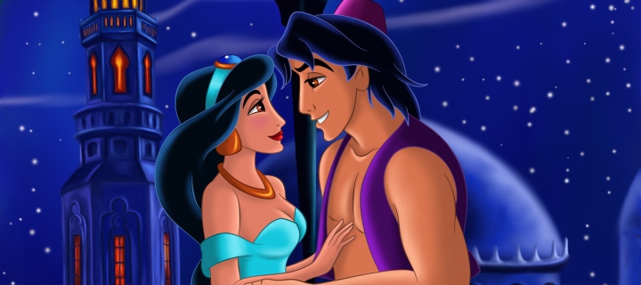 Sfondi Aladdin Walt Disney 720x320