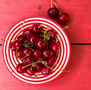 Cherry Plate sfondi gratuiti per 128x128