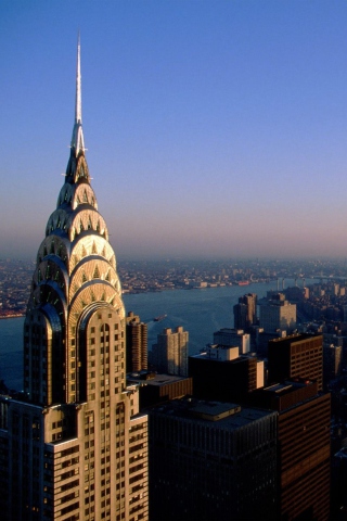 Screenshot №1 pro téma Chrysler Building 320x480
