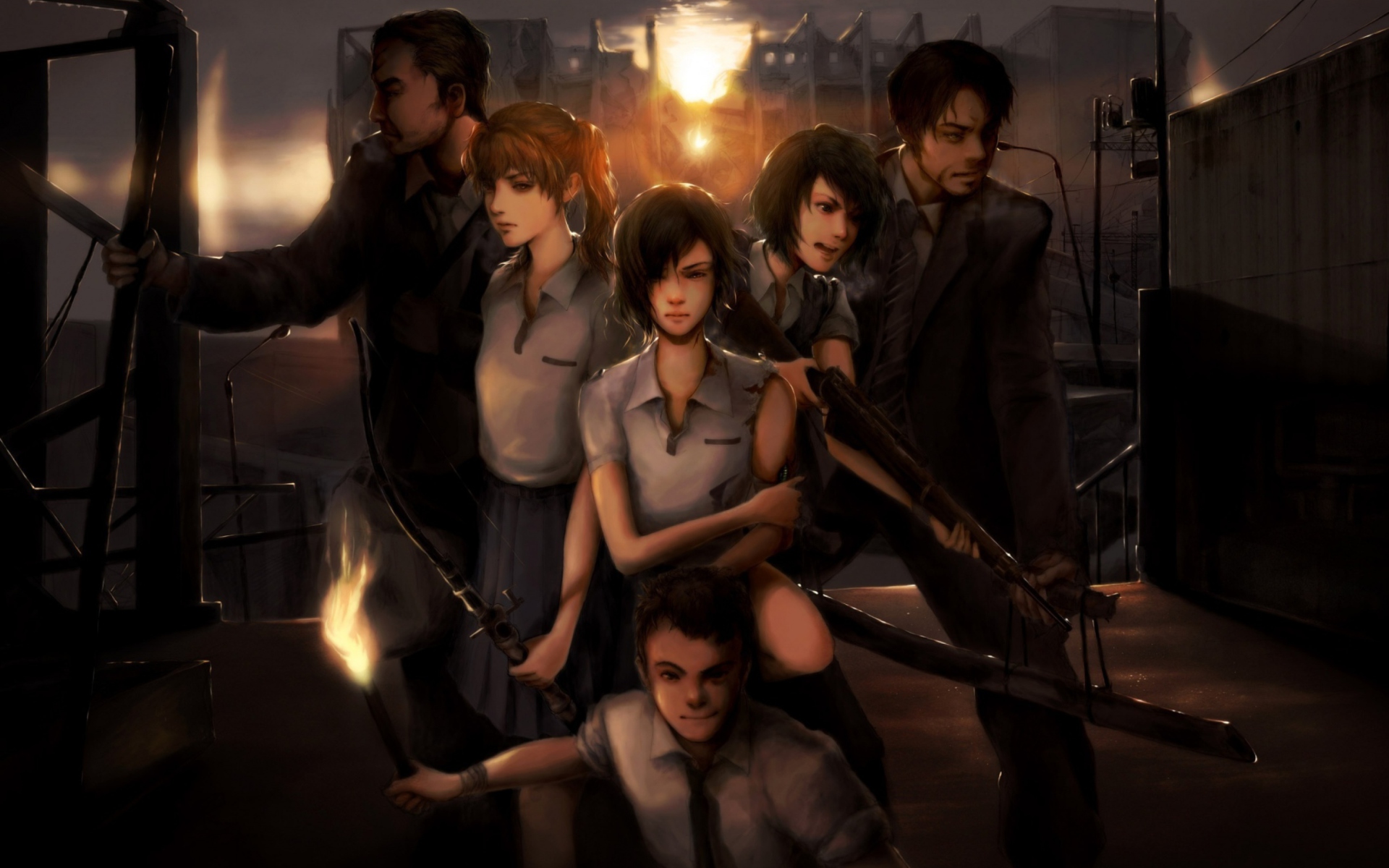 Das Teen Survivors Wallpaper 1920x1200