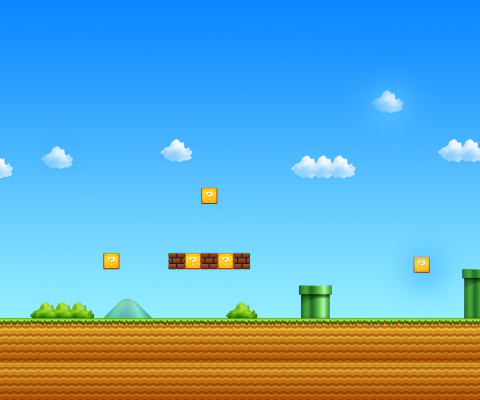 8 Bit Game screenshot #1 480x400