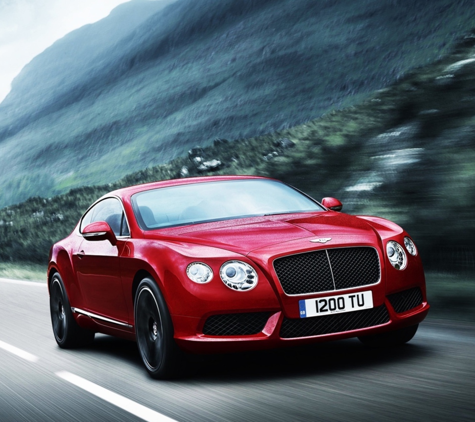 Screenshot №1 pro téma Red Bentley Continental 960x854