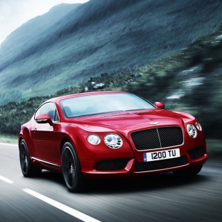 Red Bentley Continental - Obrázkek zdarma pro iPad