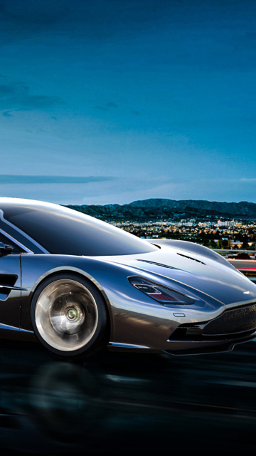 Screenshot №1 pro téma Aston Martin DBC Concept 360x640
