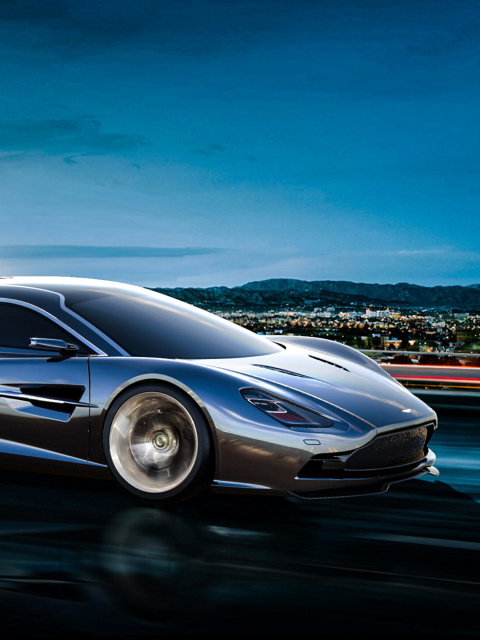 Fondo de pantalla Aston Martin DBC Concept 480x640