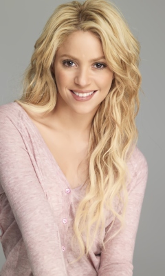 Fondo de pantalla Sweet Shakira 240x400