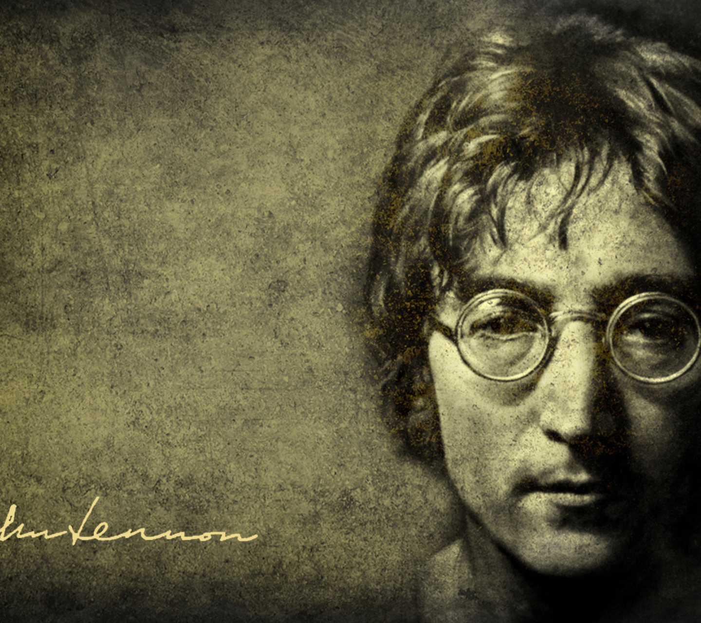Fondo de pantalla John Lennon 1440x1280