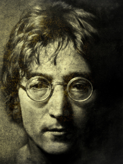 Обои John Lennon 240x320
