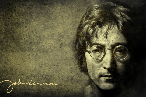 Das John Lennon Wallpaper 480x320