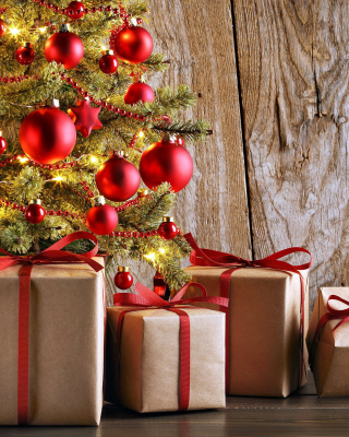 Christmas Presents sfondi gratuiti per iPhone 4S