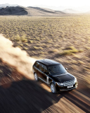Land Rover In Desert wallpaper 128x160
