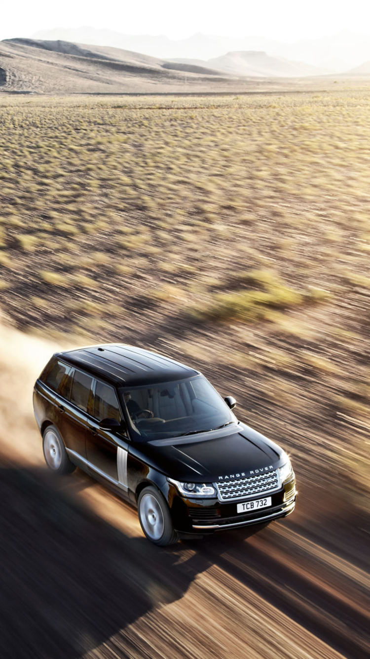 Fondo de pantalla Land Rover In Desert 750x1334