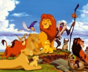 Fondo de pantalla The Lion King Disney Cartoon 176x144