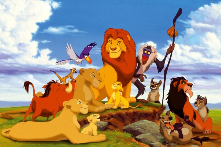 Fondo de pantalla The Lion King Disney Cartoon