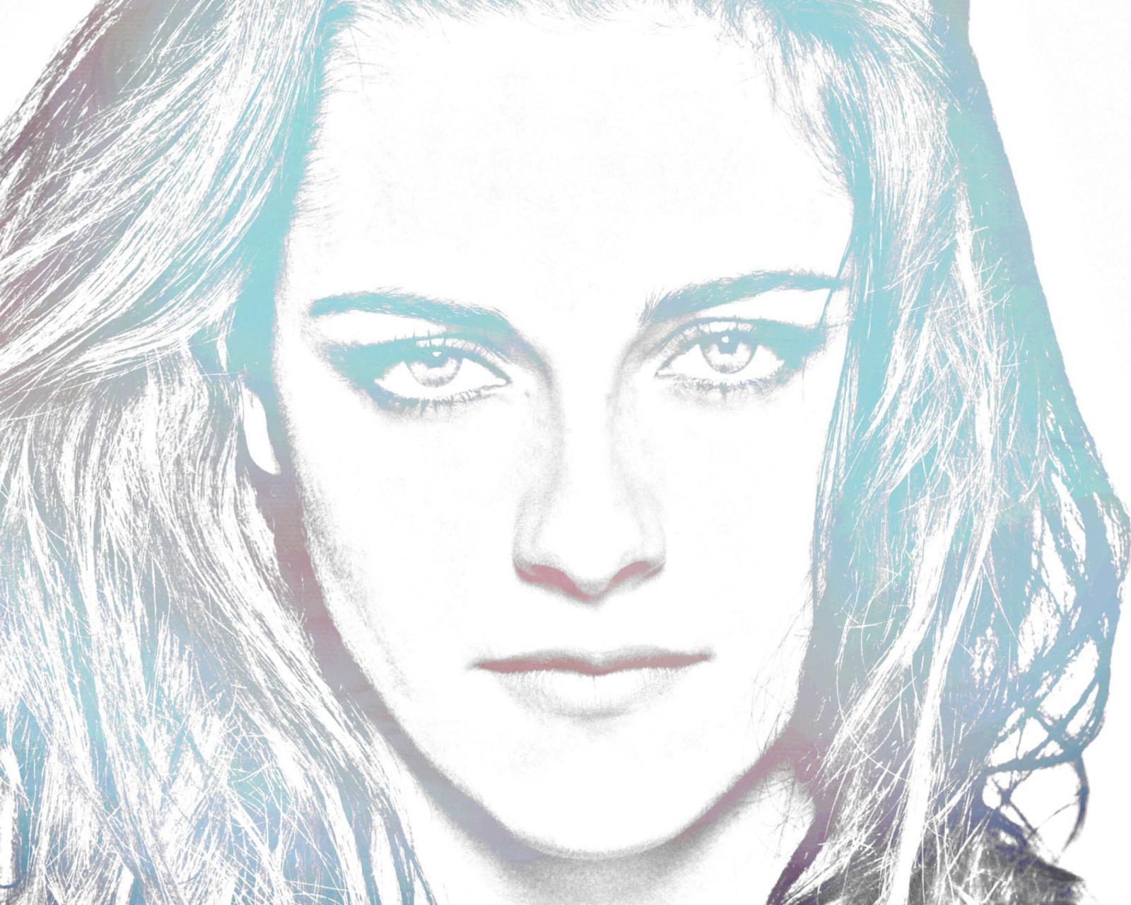 Screenshot №1 pro téma Kristen Stewart Artistic Portrait 1600x1280