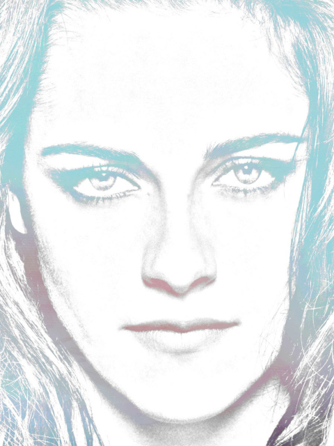 Kristen Stewart Artistic Portrait screenshot #1 480x640