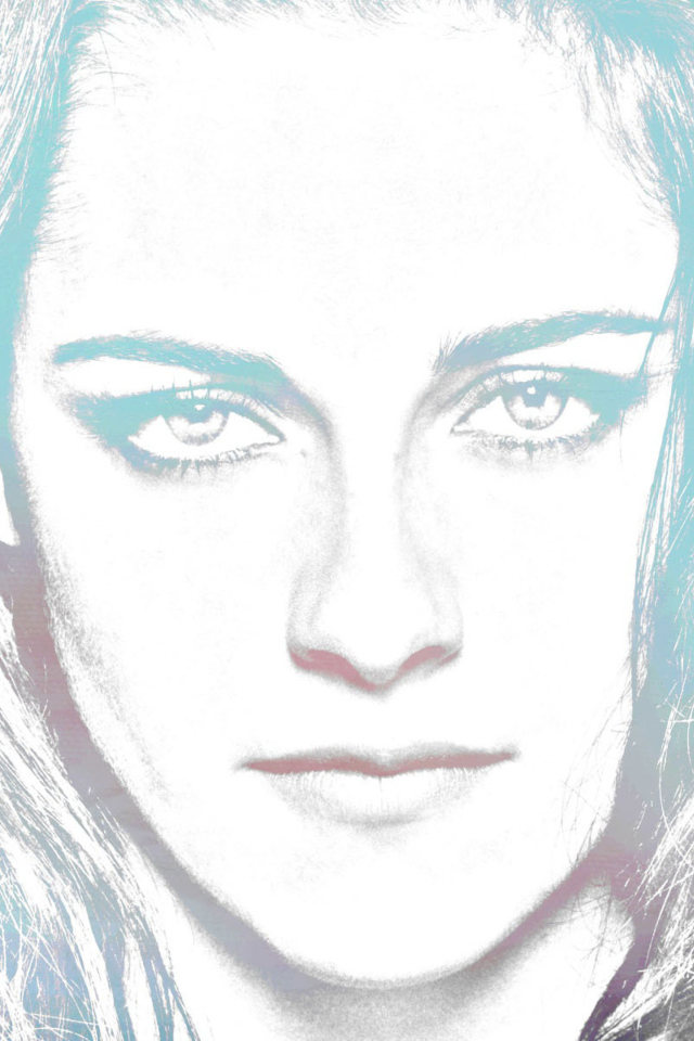 Kristen Stewart Artistic Portrait screenshot #1 640x960