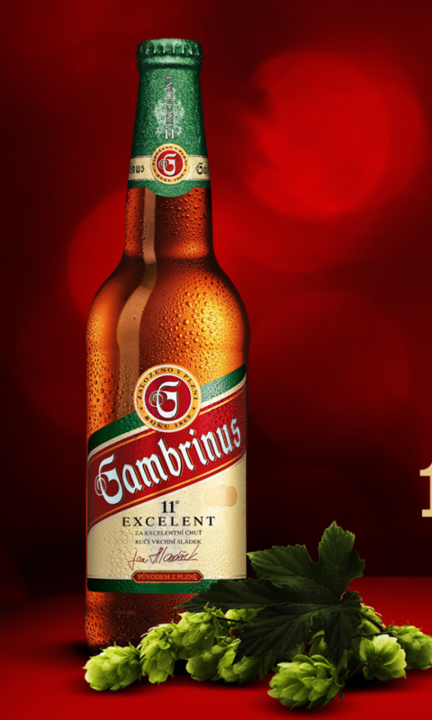 Das Gambrinus Excelent Lahev Wallpaper 480x800