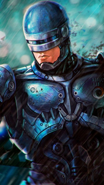 RoboCop Cyberpunk Film wallpaper 360x640