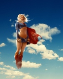 Fondo de pantalla Super Woman 128x160