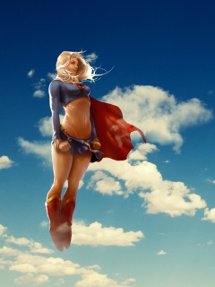 Das Super Woman Wallpaper 240x320
