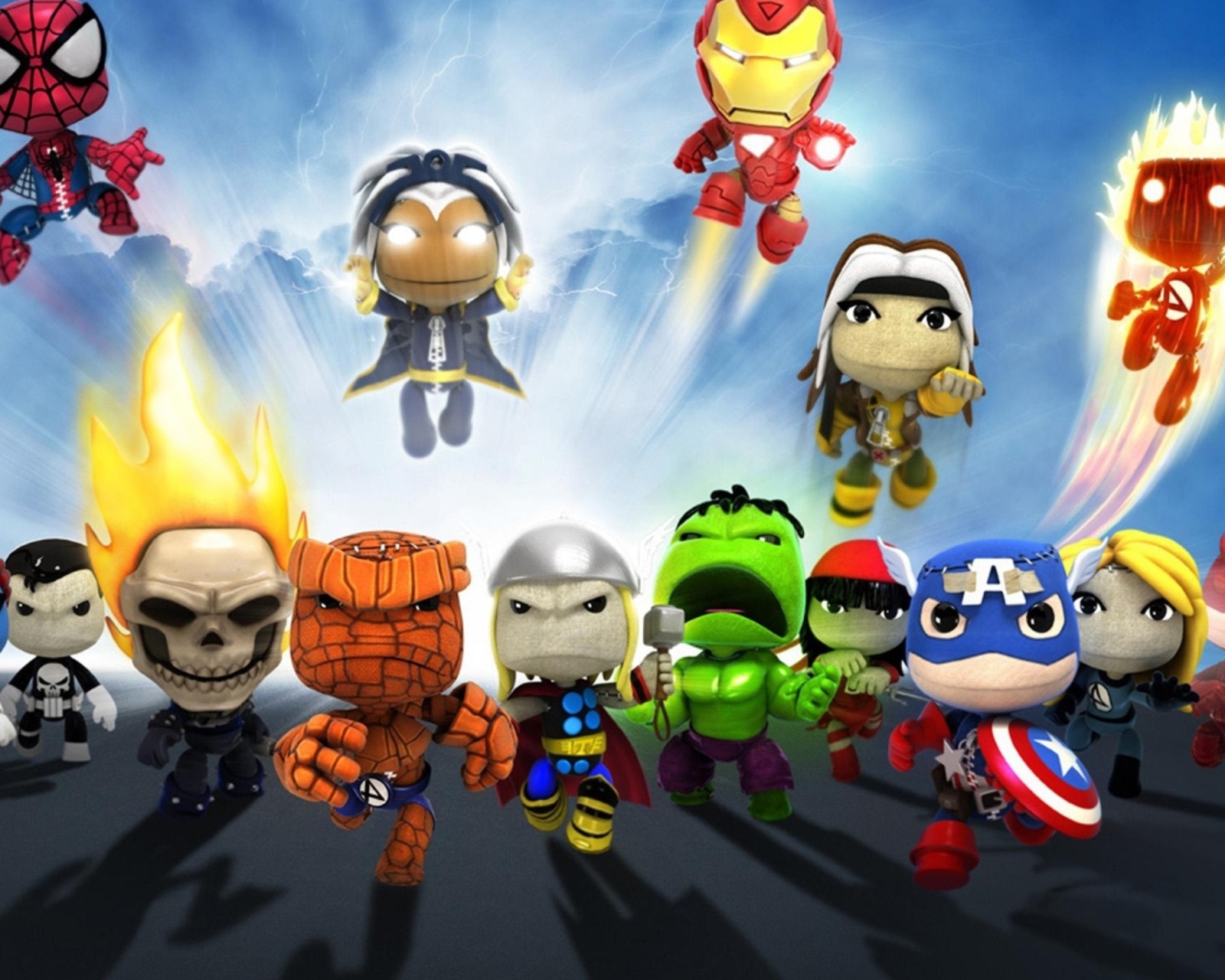 Planet Marvel Superheroes Kids wallpaper 1600x1280