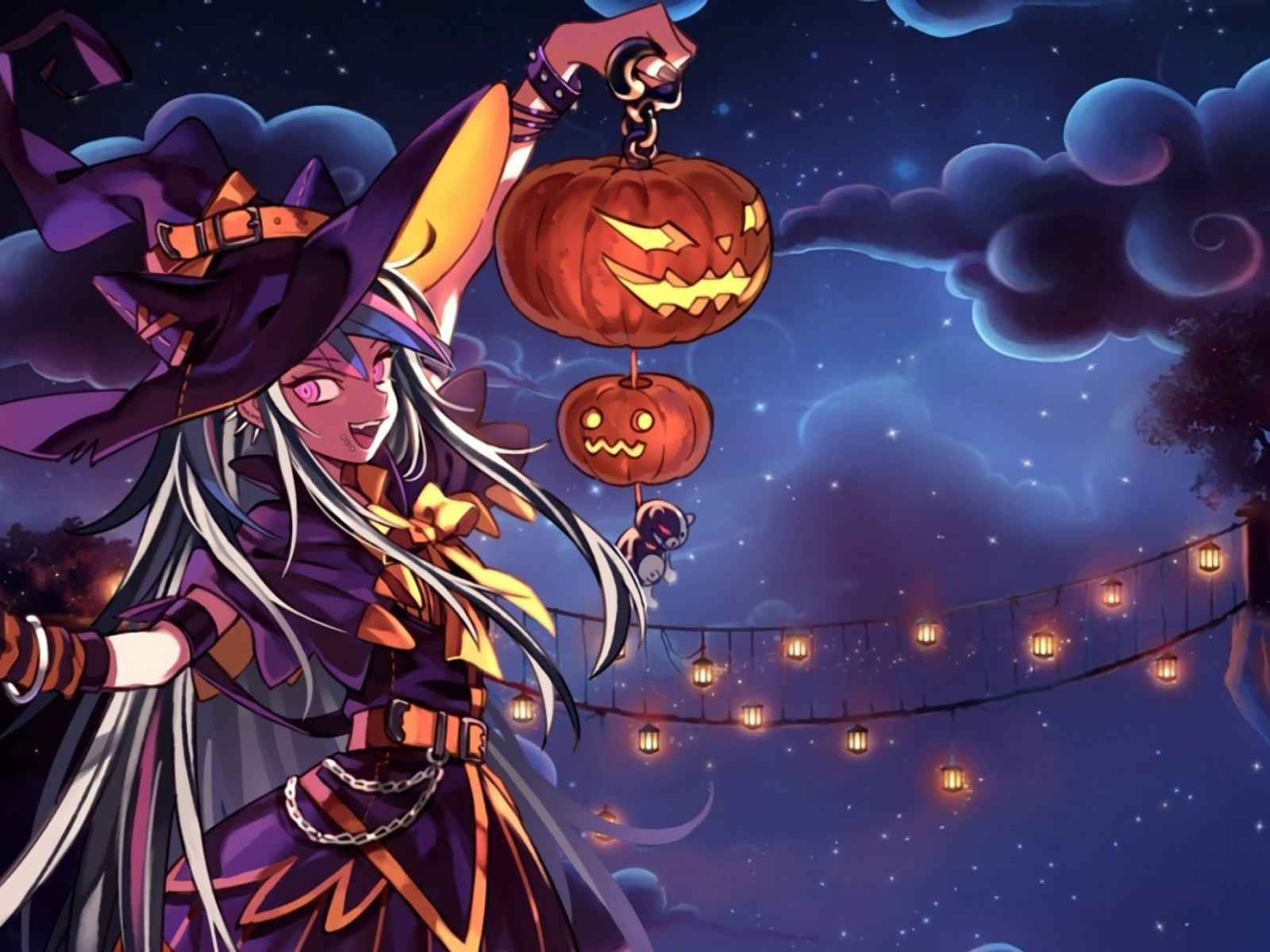 Halloween Anime wallpaper 1600x1200