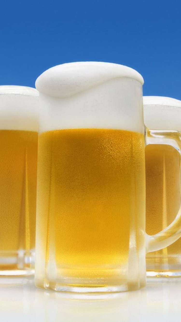 Beer In The Sun wallpaper 750x1334