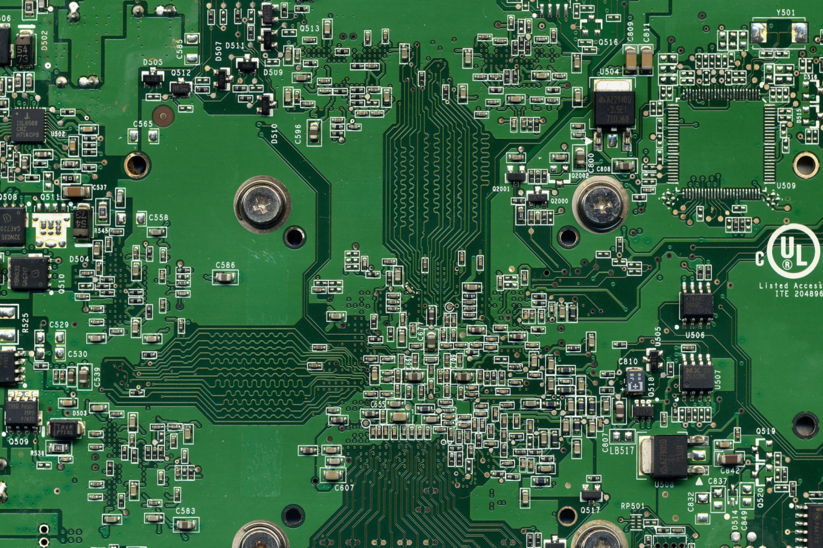 Das Computer Motherboard Wallpaper 2880x1920