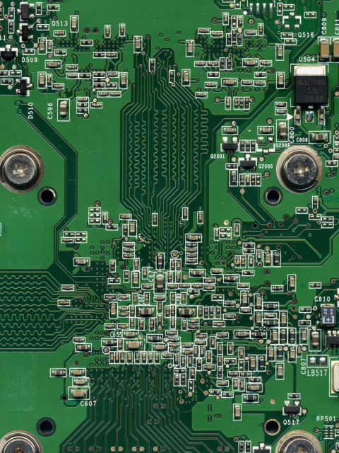 Fondo de pantalla Computer Motherboard 480x640