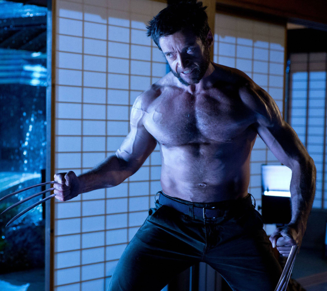 Обои Hugh Jackman In The Wolverine 1080x960