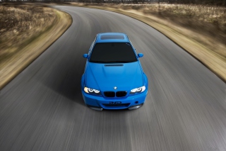 Blue Bmw Picture for Android, iPhone and iPad