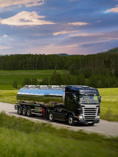 Das Scania R-Series Wallpaper 240x320