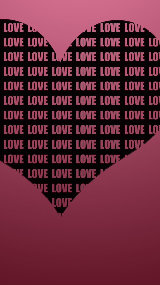 Обои Love 640x1136