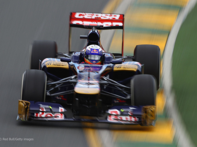 Screenshot №1 pro téma Toro Rosso Melb 2012 640x480