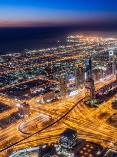 Dubai Night Tour screenshot #1 240x320