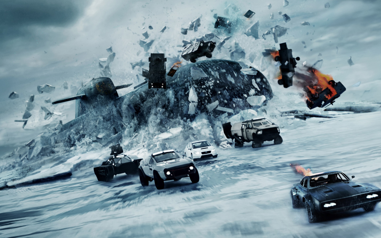 The Fate of the Furious 2017 Film wallpaper 1280x800