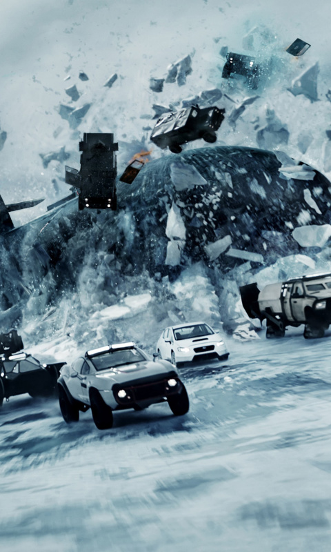The Fate of the Furious 2017 Film wallpaper 480x800