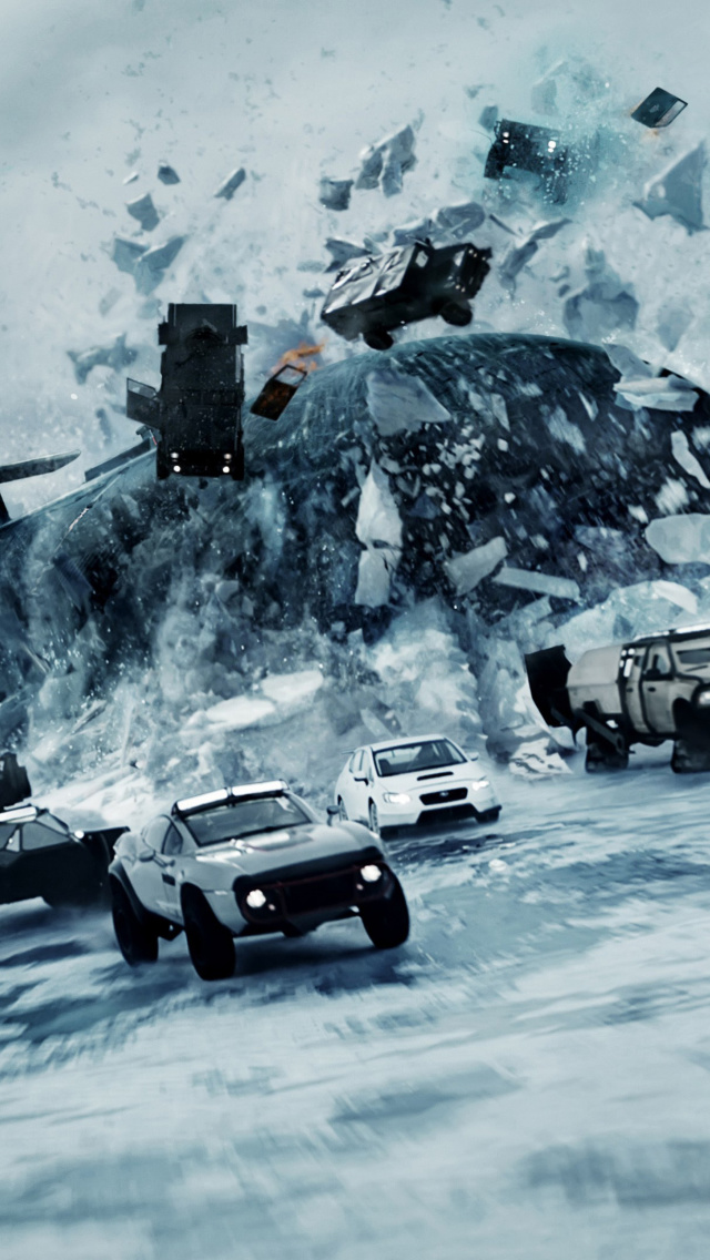 The Fate of the Furious 2017 Film wallpaper 640x1136