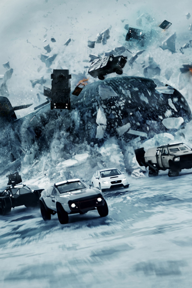 The Fate of the Furious 2017 Film wallpaper 640x960