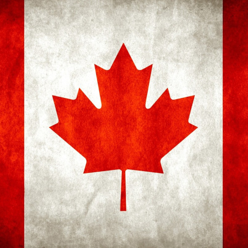 Flag Of Canada wallpaper 1024x1024