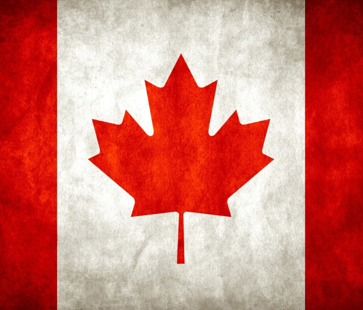 Das Flag Of Canada Wallpaper 1200x1024