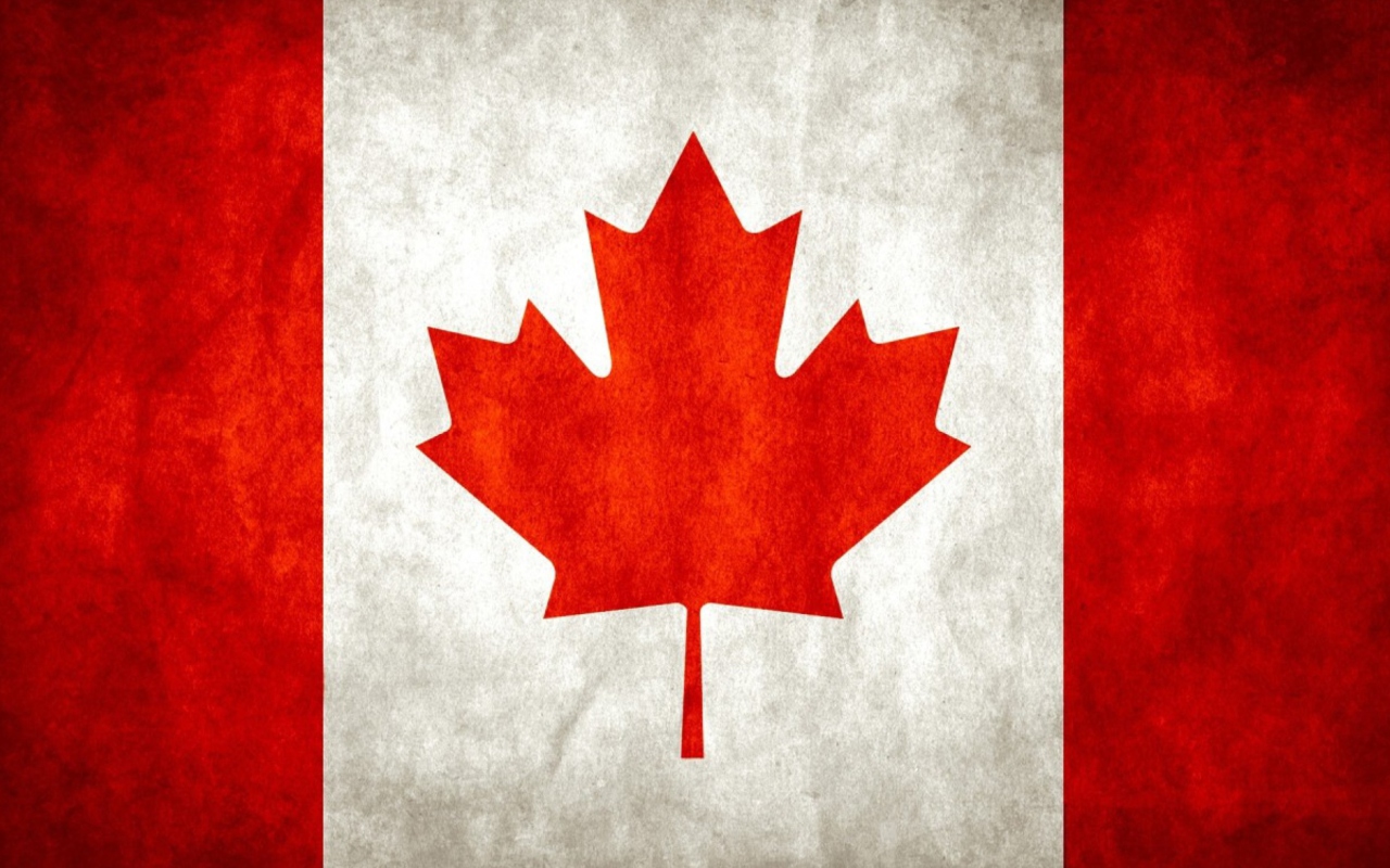Flag Of Canada wallpaper 1280x800
