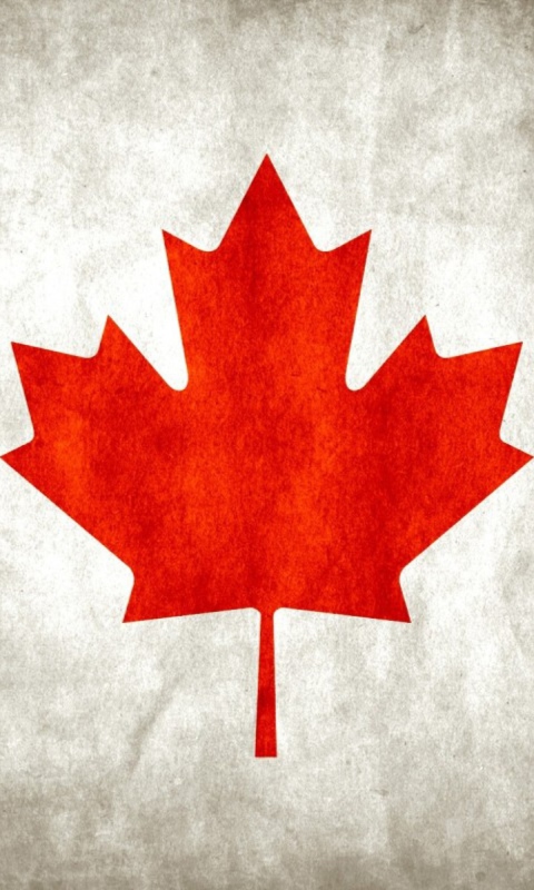 Das Flag Of Canada Wallpaper 480x800