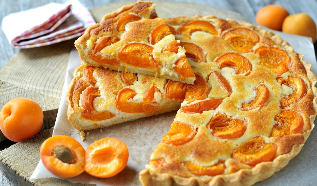 Apricot pie wallpaper 1024x600